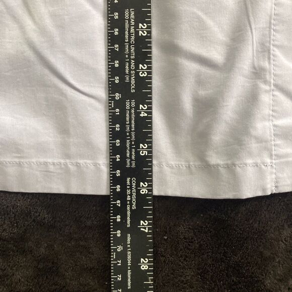 J Jill Button Up Tencel Modal Blend Periwinkle Shirt L Minimalist Classic - Picture 7 of 7